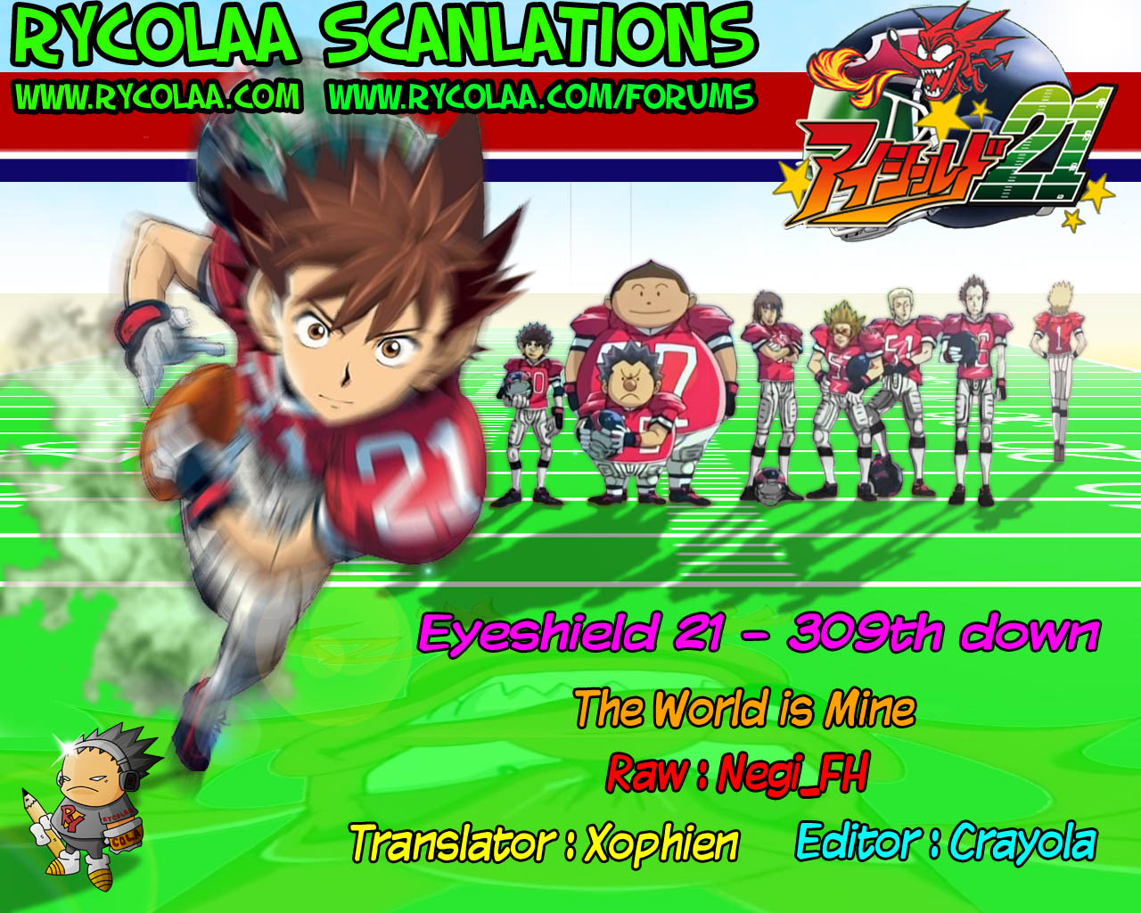 Eyeshield 21 Chapter 309 page 20 - Chapter 309: The World is Mine