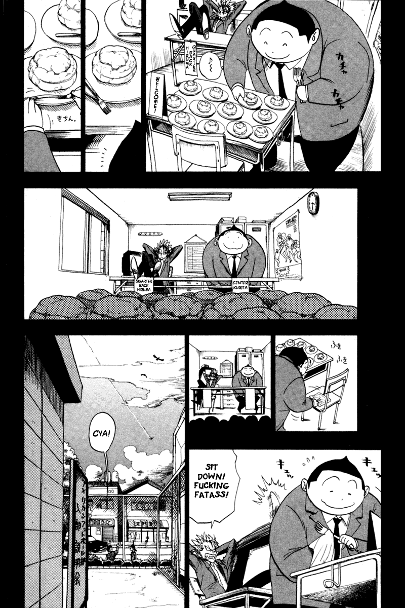 Eyeshield 21 Chapter 31 page 6 - Chapter 31: Puff Party