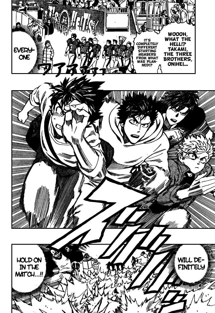 Eyeshield 21 Chapter 310 page 14 - Chapter 310: Japan vs Russia