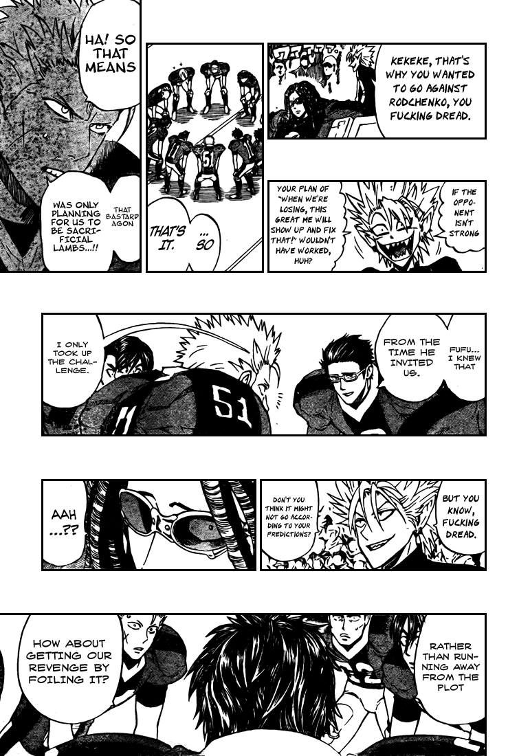 Eyeshield 21 Chapter 310 page 15 - Chapter 310: Japan vs Russia