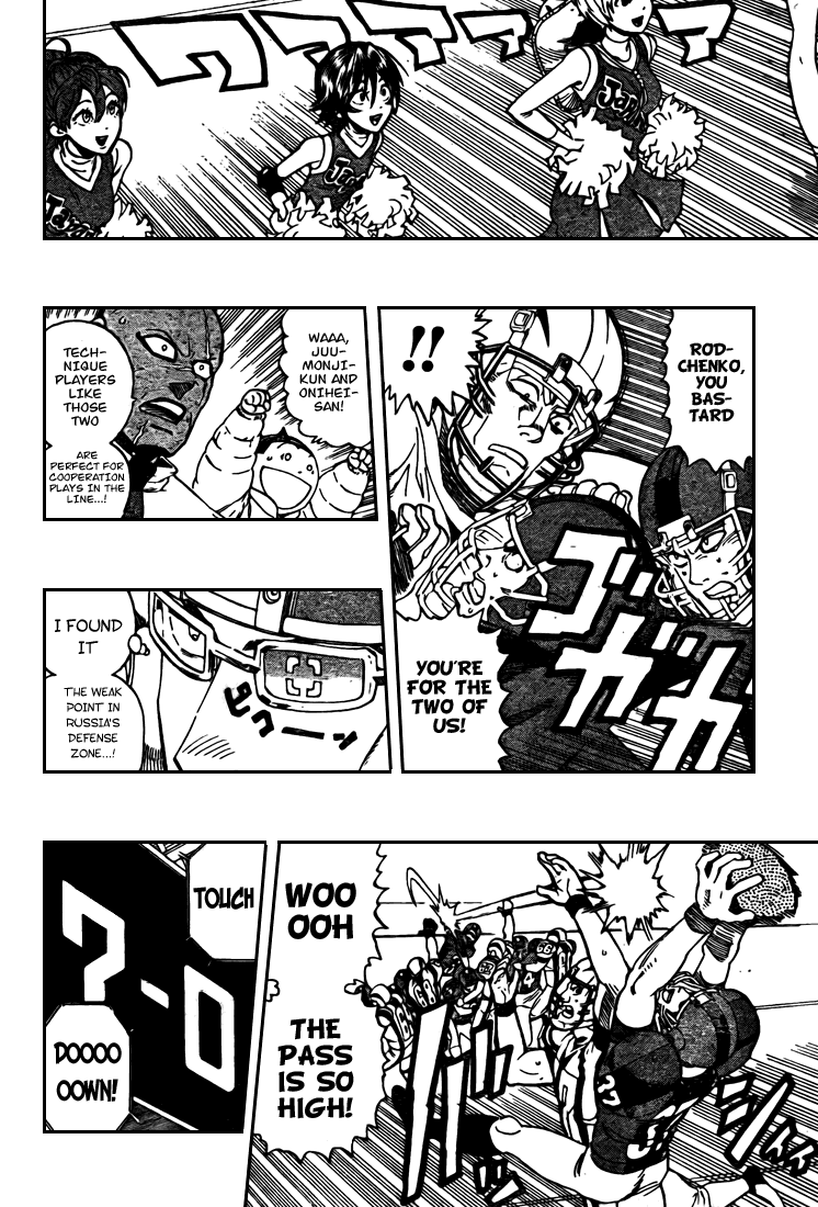 Eyeshield 21 Chapter 310 page 17 - Chapter 310: Japan vs Russia