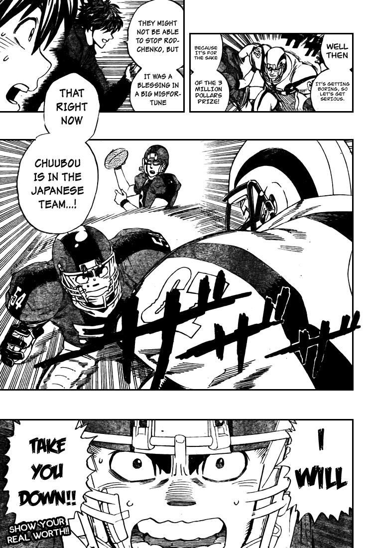 Eyeshield 21 Chapter 310 page 20 - Chapter 310: Japan vs Russia