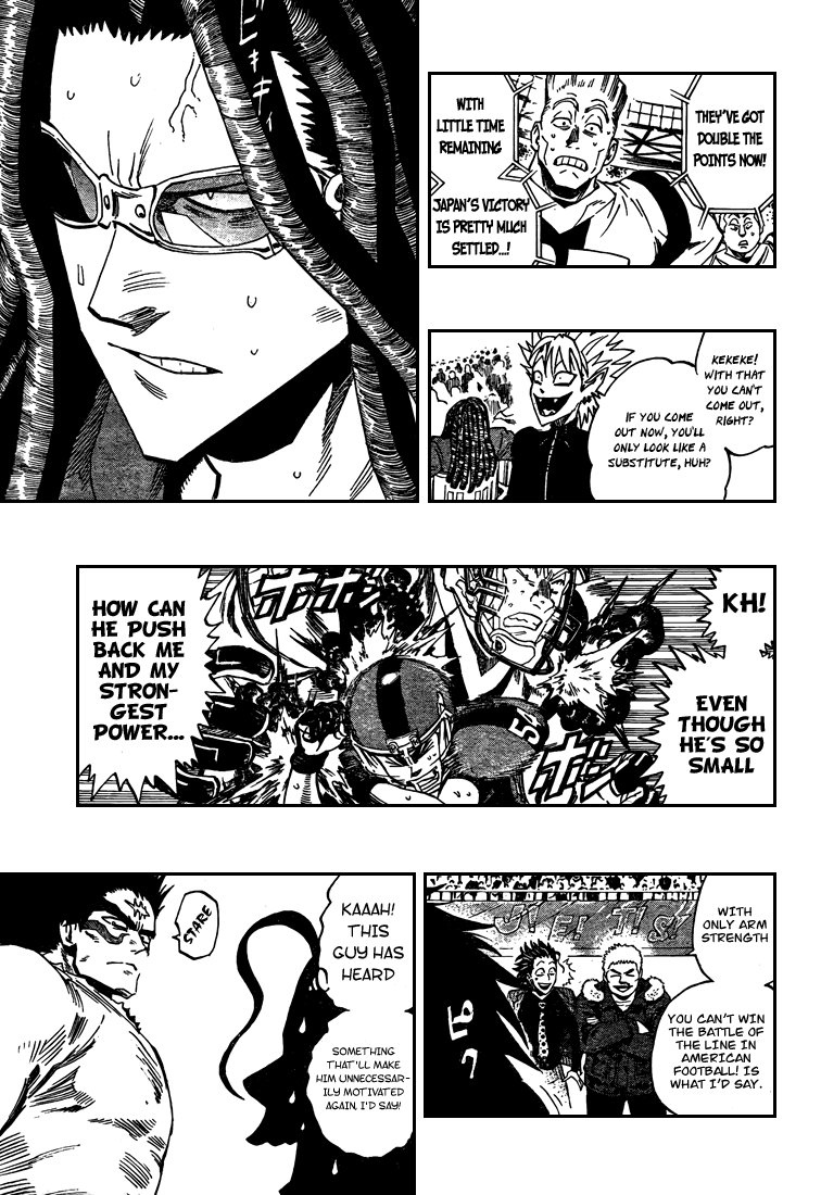 Eyeshield 21 Chapter 311 page 10 - Chapter 311: Burn, Rookie