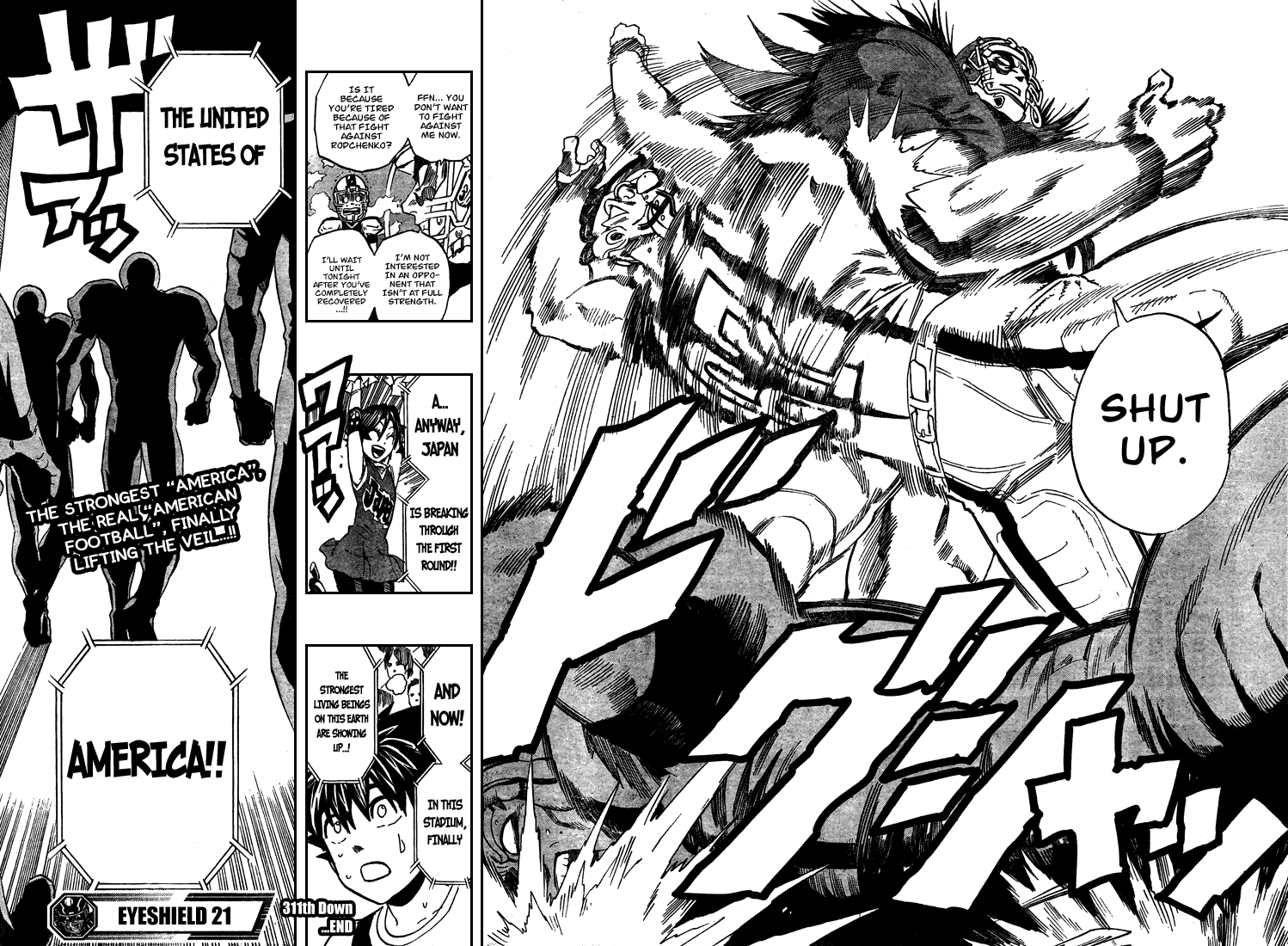 Eyeshield 21 Chapter 311 page 17 - Chapter 311: Burn, Rookie