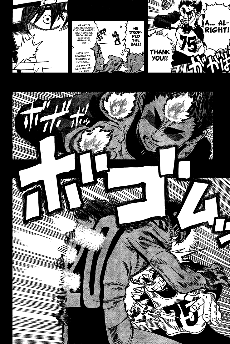 Eyeshield 21 Chapter 311 page 4 - Chapter 311: Burn, Rookie