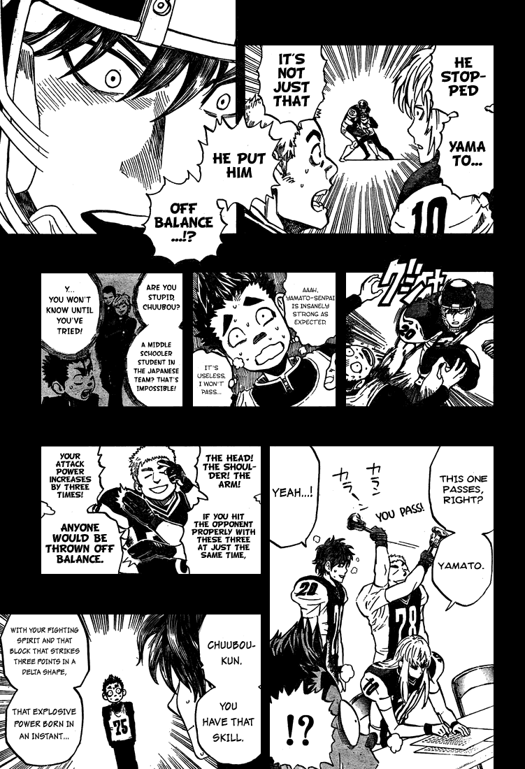 Eyeshield 21 Chapter 311 page 5 - Chapter 311: Burn, Rookie