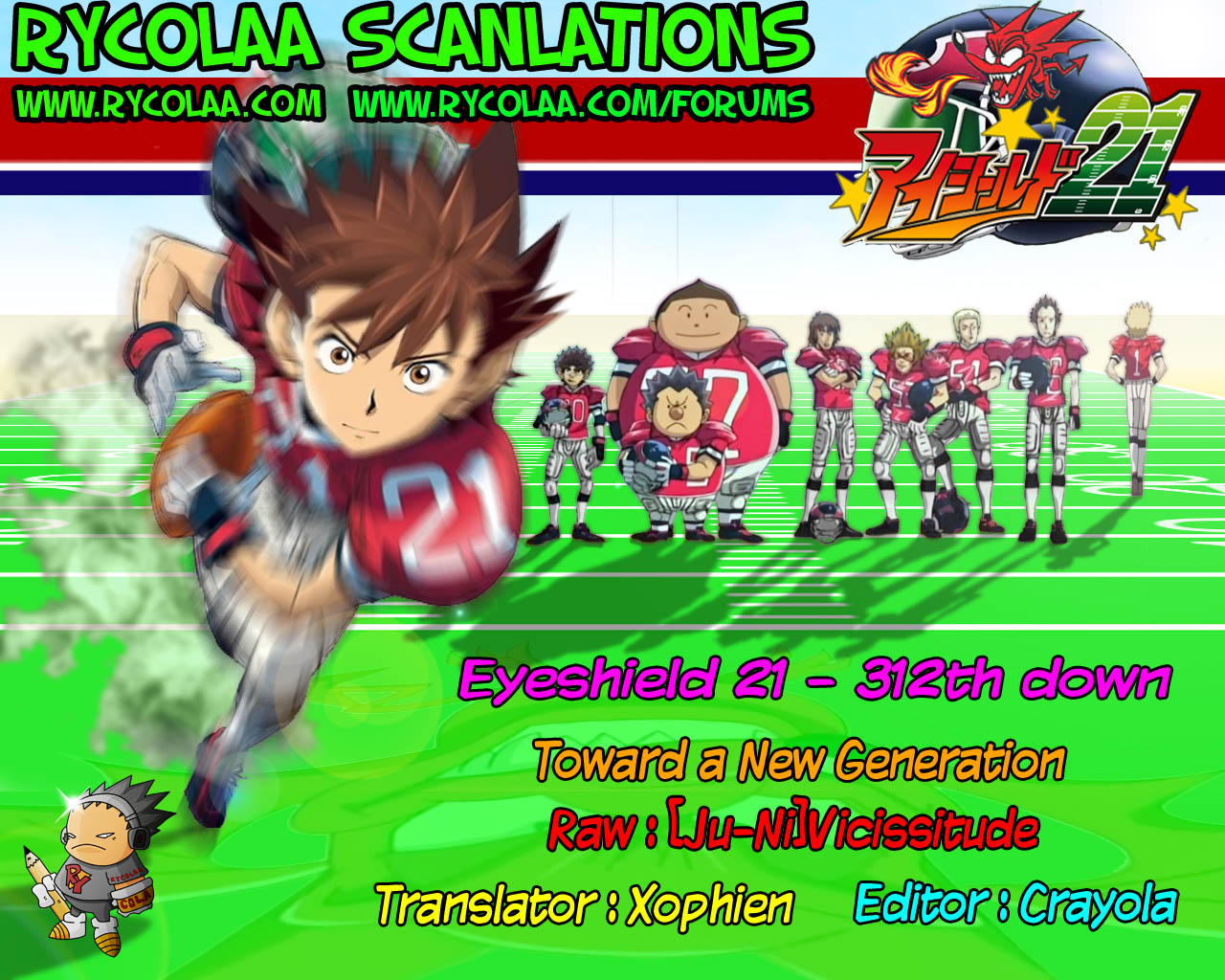 Eyeshield 21 Chapter 312 page 18 - Chapter 312: Towards a New Generation