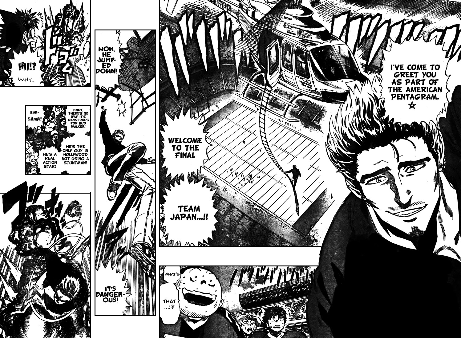 Eyeshield 21 Chapter 315 page 4 - Chapter 315: Pentagram