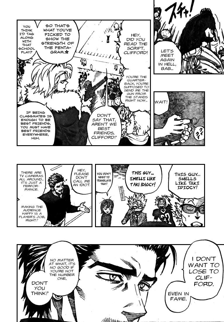 Eyeshield 21 Chapter 315 page 5 - Chapter 315: Pentagram