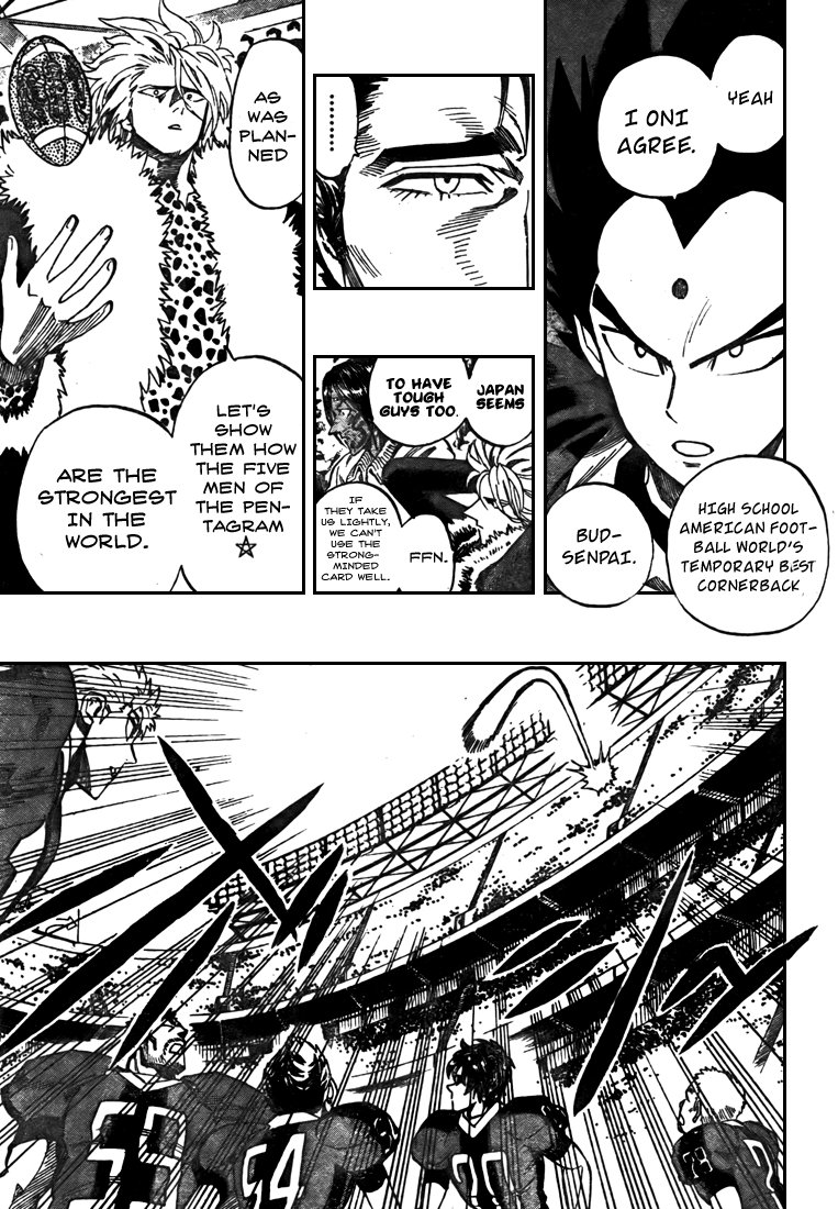 Eyeshield 21 Chapter 315 page 6 - Chapter 315: Pentagram