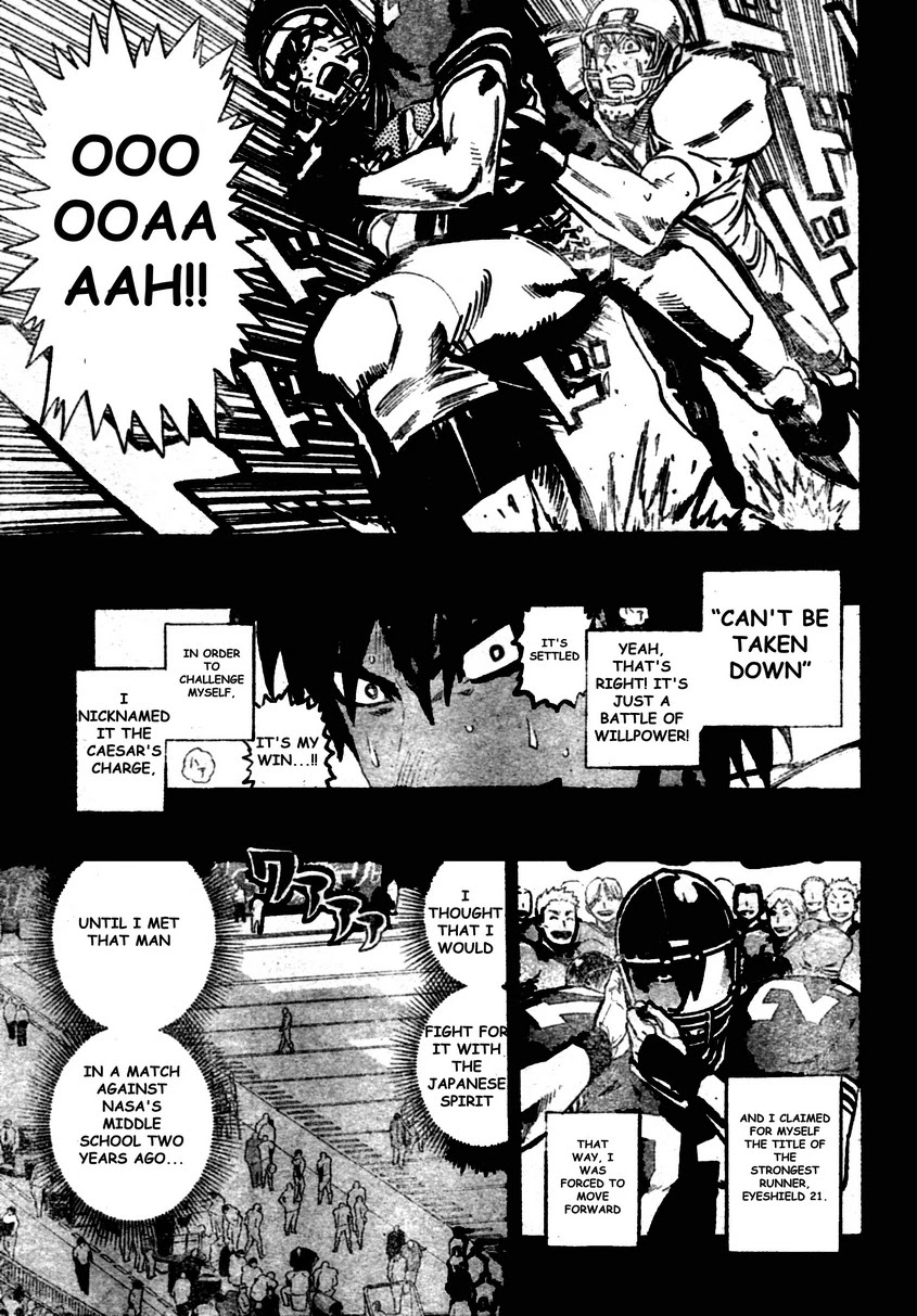 Eyeshield 21 Chapter 317 page 5 - Chapter 317: The Cards That Where Dealt