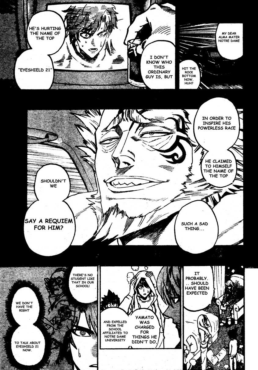 Eyeshield 21 Chapter 317 page 9 - Chapter 317: The Cards That Where Dealt