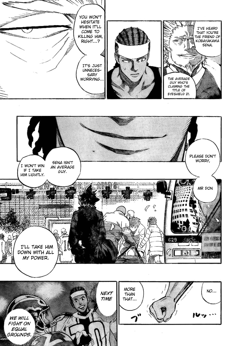 Eyeshield 21 Chapter 318 page 18 - Chapter 318: Countdown 13