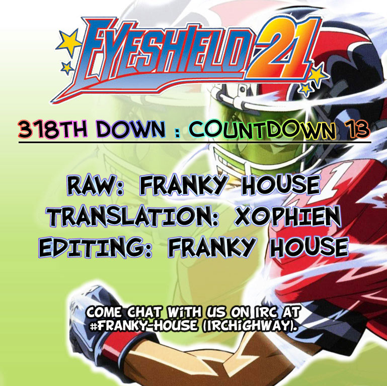 Eyeshield 21 Chapter 318 page 22 - Chapter 318: Countdown 13