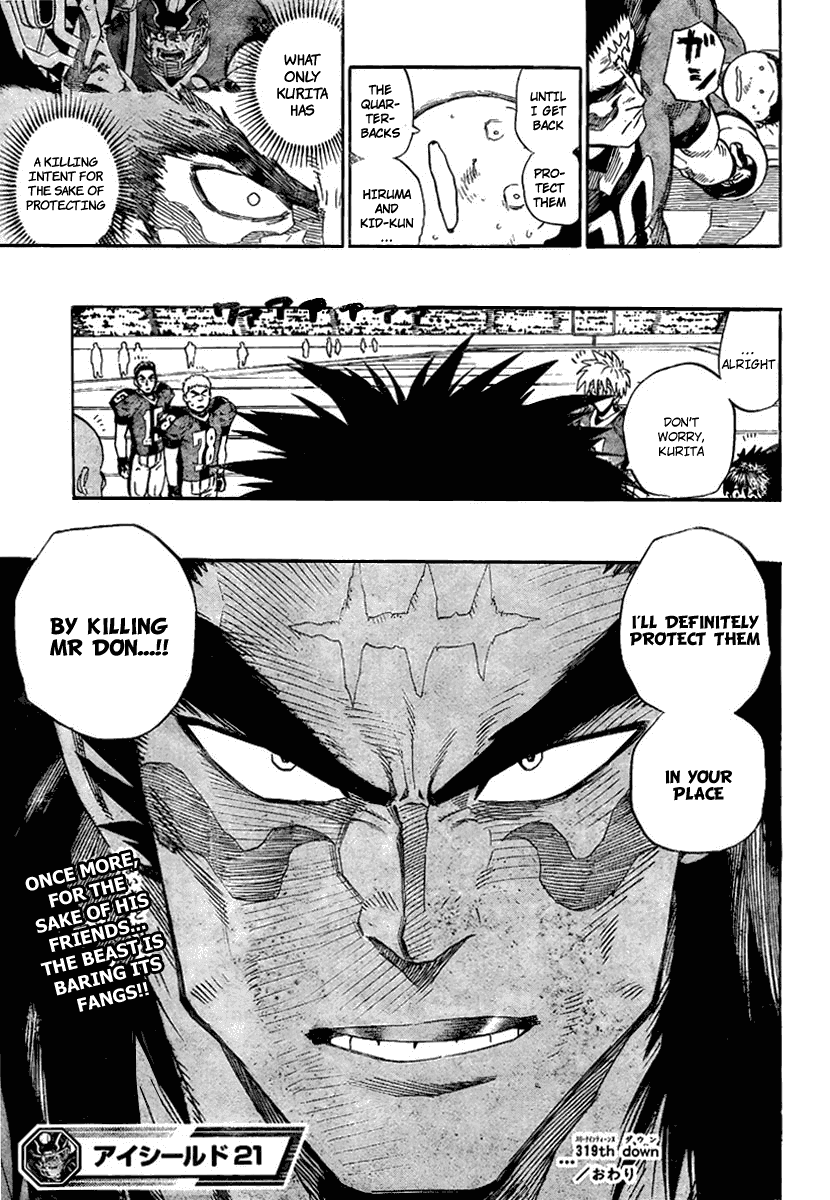 Eyeshield 21 Chapter 319 page 17 - Chapter 319: United States Of America