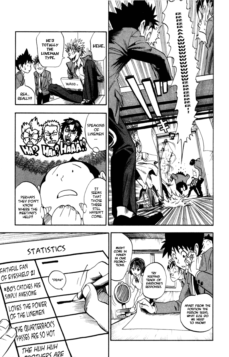 Eyeshield 21 Chapter 32 page 3 - Chapter 32: Hell Tower