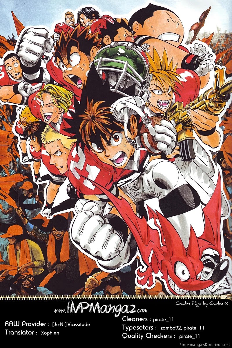 Eyeshield 21 Chapter 322 page 1 - Chapter 322: Sena vs Panter