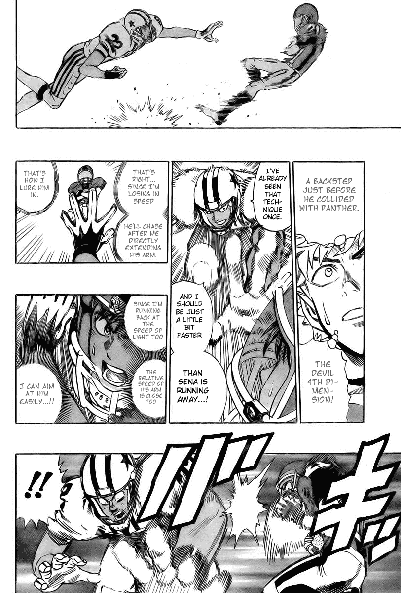 Eyeshield 21 Chapter 322 page 11 - Chapter 322: Sena vs Panter