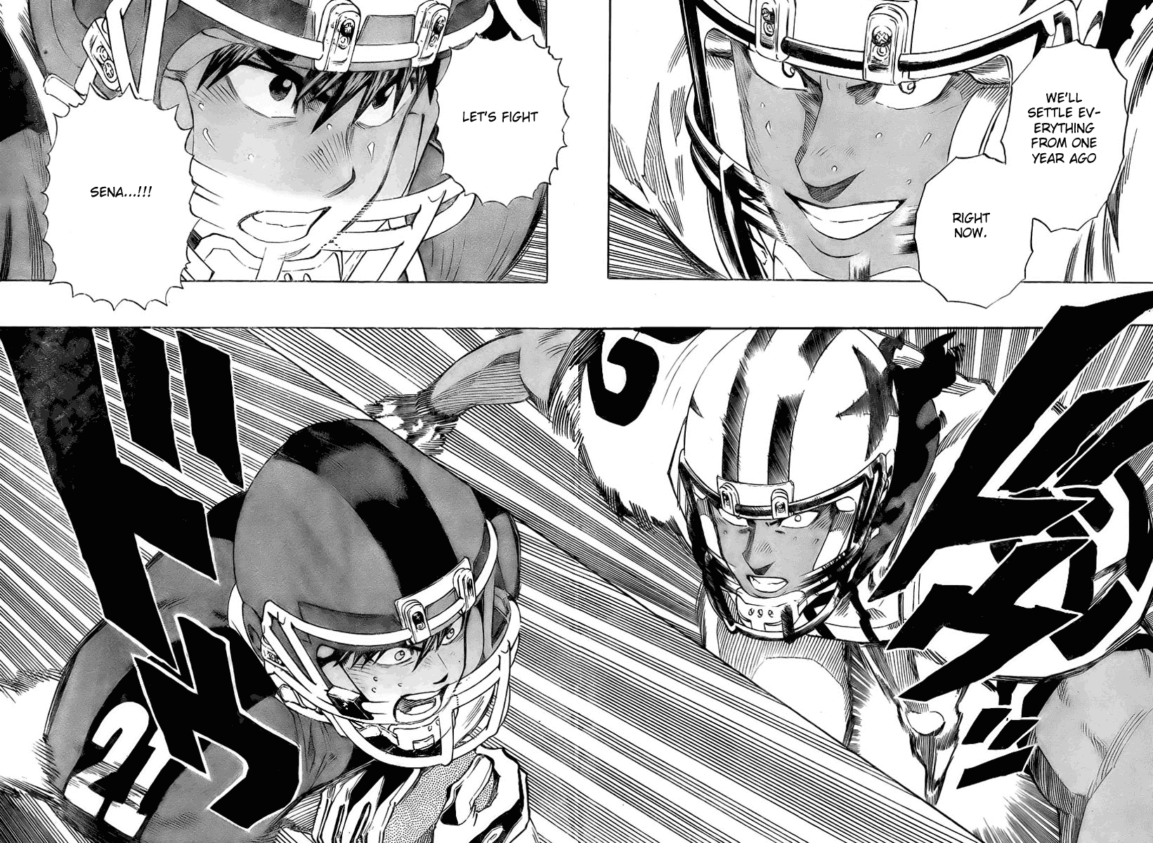 Eyeshield 21 Chapter 322 page 8 - Chapter 322: Sena vs Panter