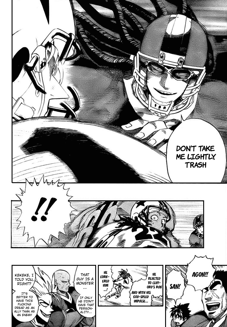 Eyeshield 21 Chapter 323 page 11 - Chapter 323: Double Ace Runners