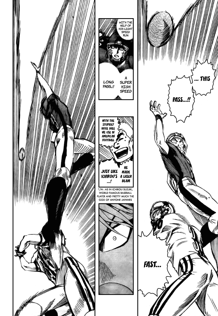 Eyeshield 21 Chapter 323 page 14 - Chapter 323: Double Ace Runners