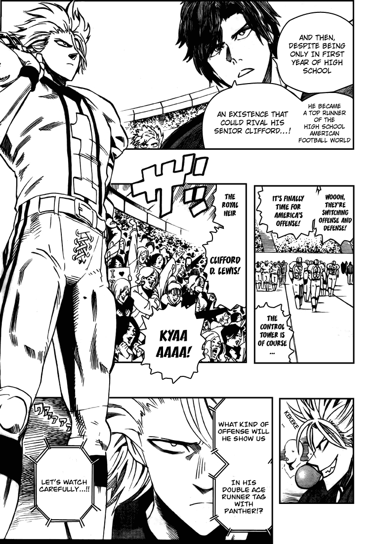 Eyeshield 21 Chapter 323 page 3 - Chapter 323: Double Ace Runners