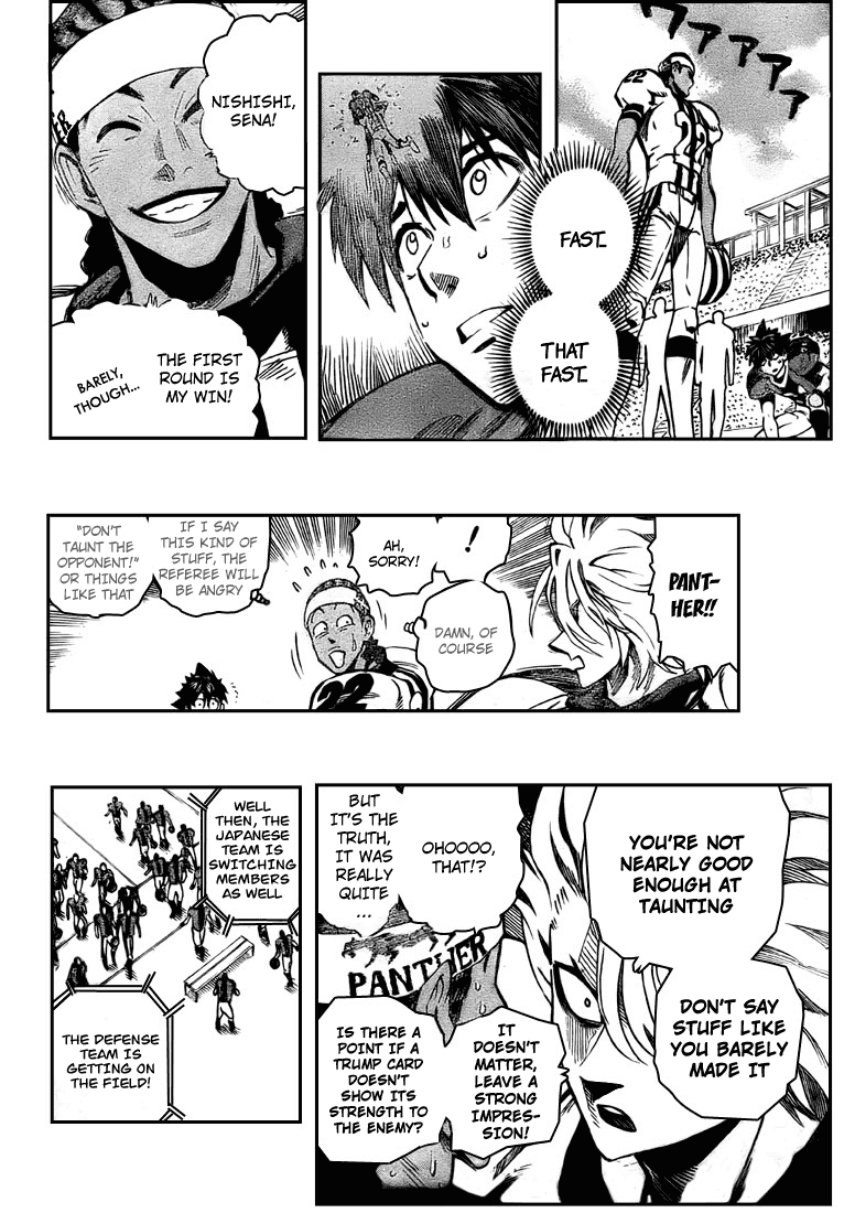 Eyeshield 21 Chapter 323 page 4 - Chapter 323: Double Ace Runners