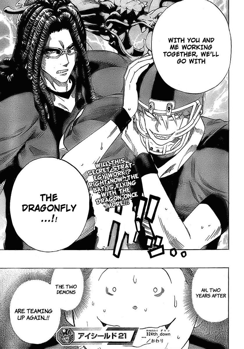 Eyeshield 21 Chapter 324 page 19 - Chapter 324: Poem of Resurrection