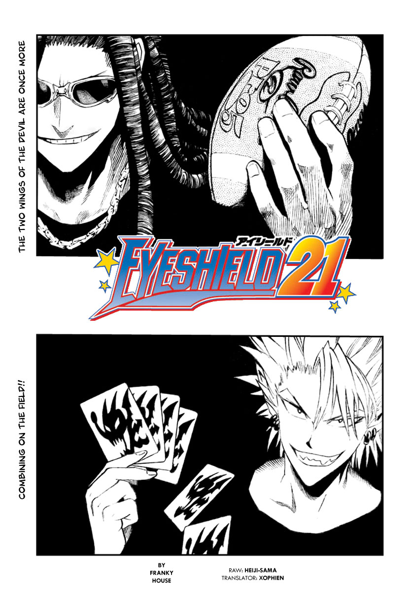 Eyeshield 21 Chapter 325 page 1 - Chapter 325: Double Devil