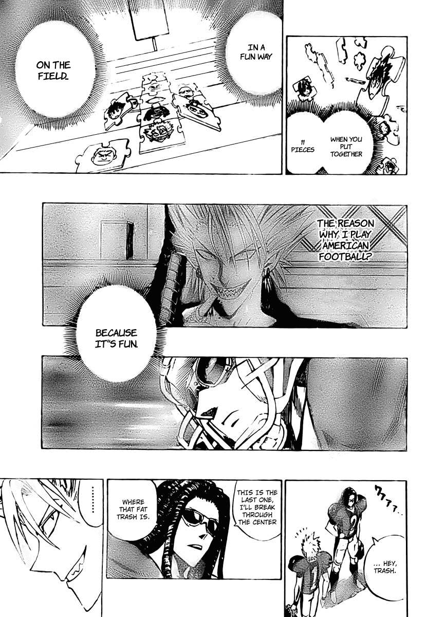 Eyeshield 21 Chapter 325 page 17 - Chapter 325: Double Devil