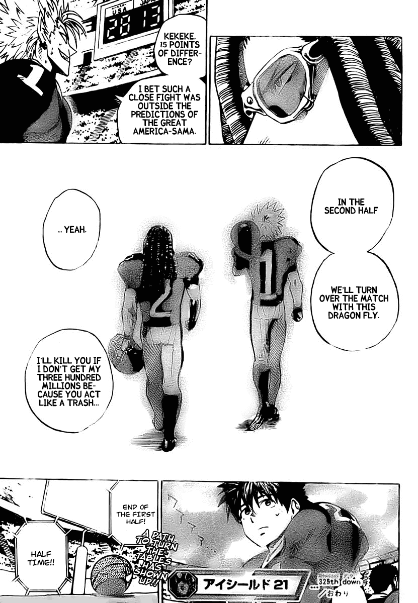 Eyeshield 21 Chapter 325 page 19 - Chapter 325: Double Devil
