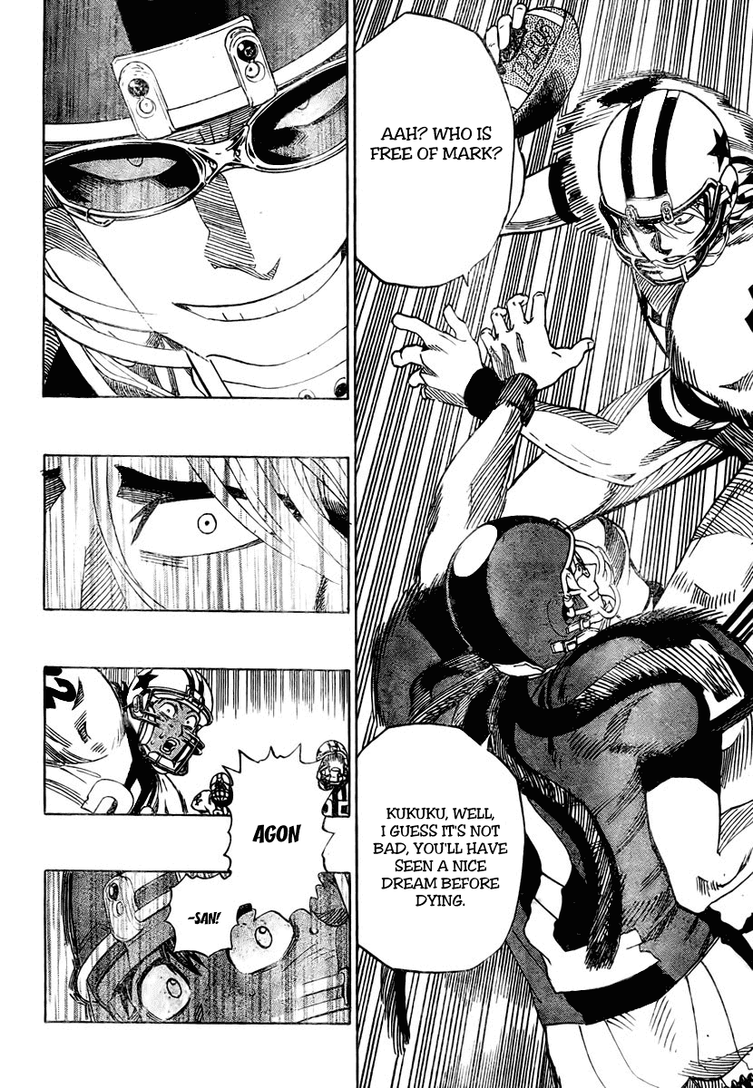 Eyeshield 21 Chapter 326 page 13 - Chapter 326: Lecture on How to Handle Cards by Hiruma Youichi and Cliffford D. Lewis