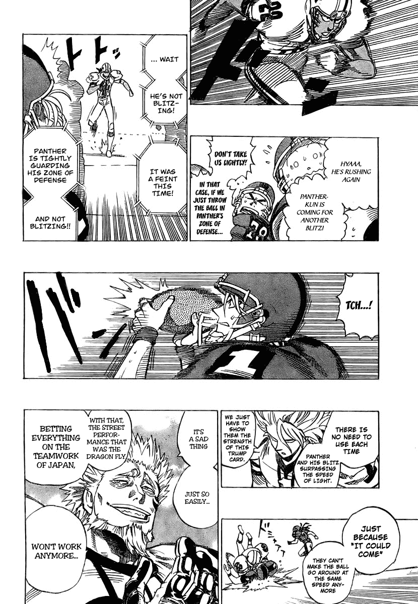 Eyeshield 21 Chapter 326 page 9 - Chapter 326: Lecture on How to Handle Cards by Hiruma Youichi and Cliffford D. Lewis
