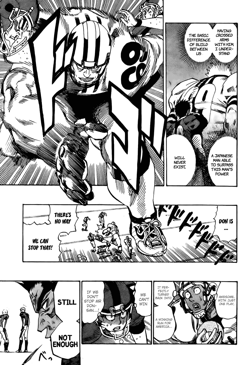 Eyeshield 21 Chapter 327 page 11 - Chapter 327: As Long As There Is A Path