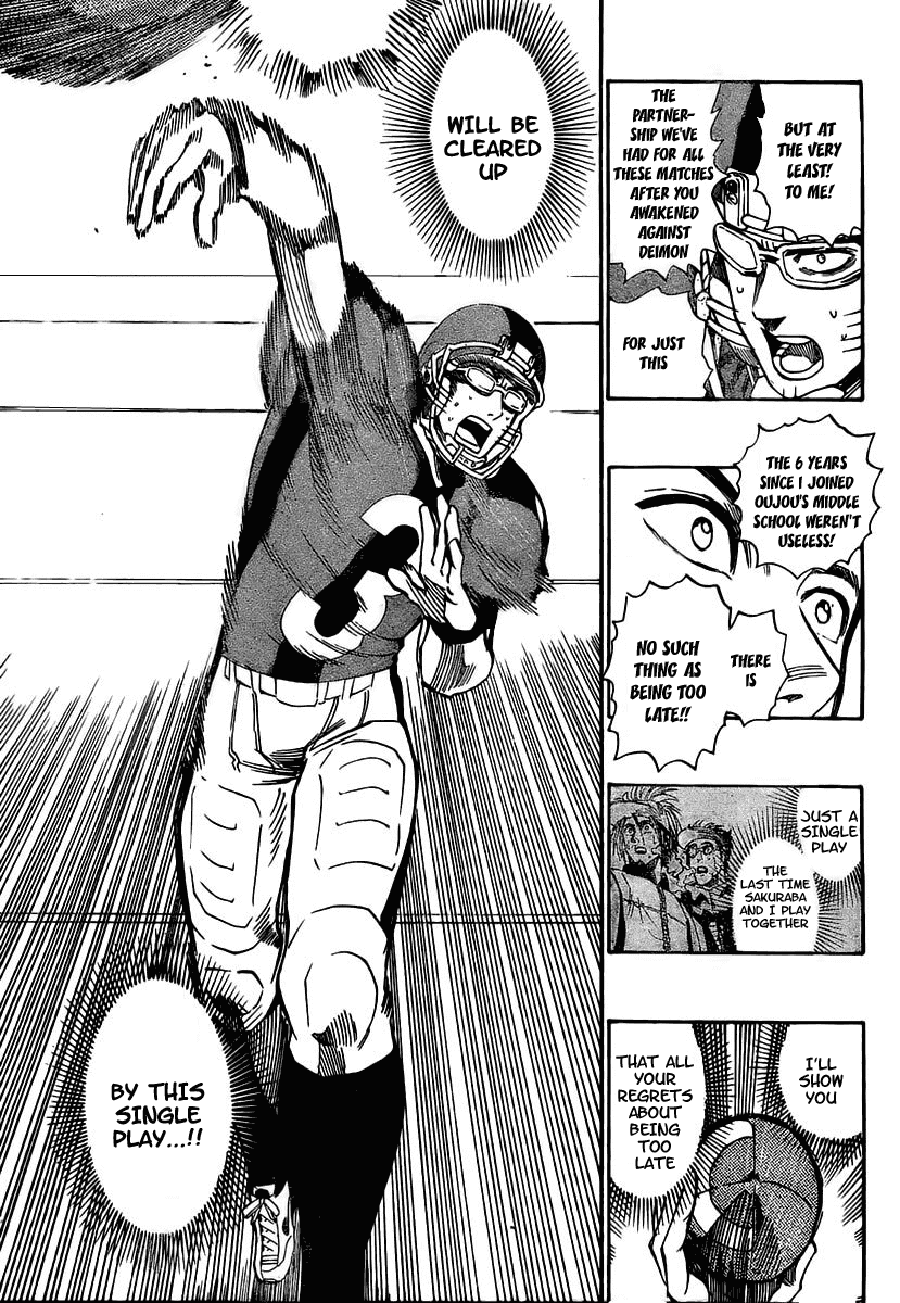 Eyeshield 21 Chapter 328 page 17 - Chapter 328: Tag Match