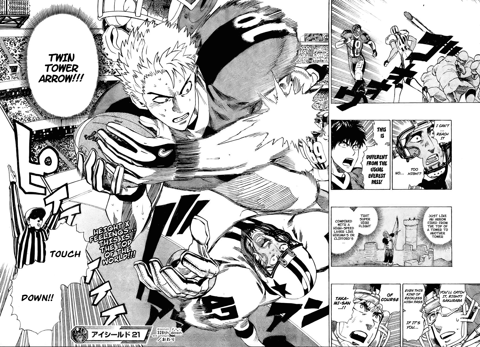 Eyeshield 21 Chapter 328 page 18 - Chapter 328: Tag Match