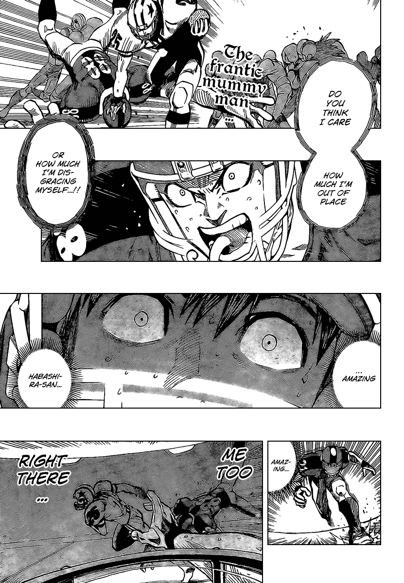 Eyeshield 21 Chapter 330 page 1 - Chapter 330: The Eyes of a Male