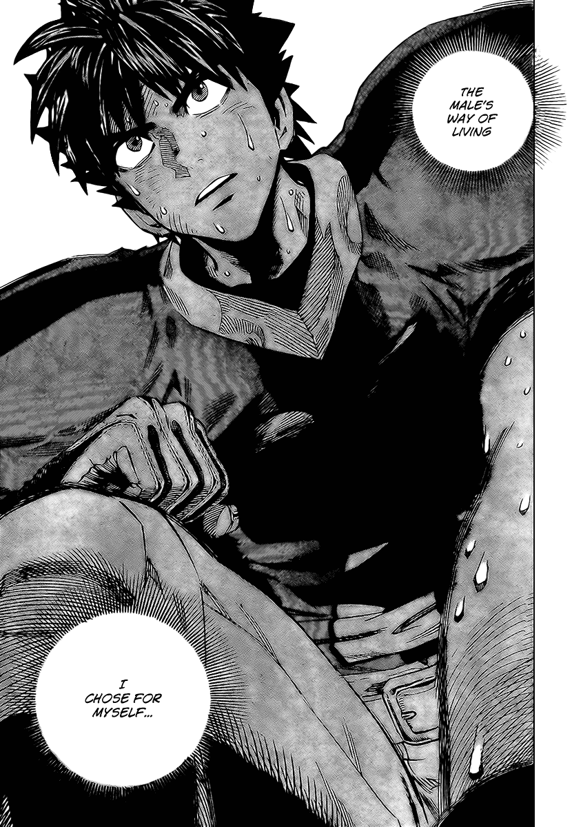 Eyeshield 21 Chapter 330 page 13 - Chapter 330: The Eyes of a Male