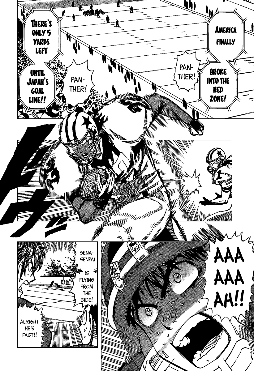Eyeshield 21 Chapter 330 page 14 - Chapter 330: The Eyes of a Male
