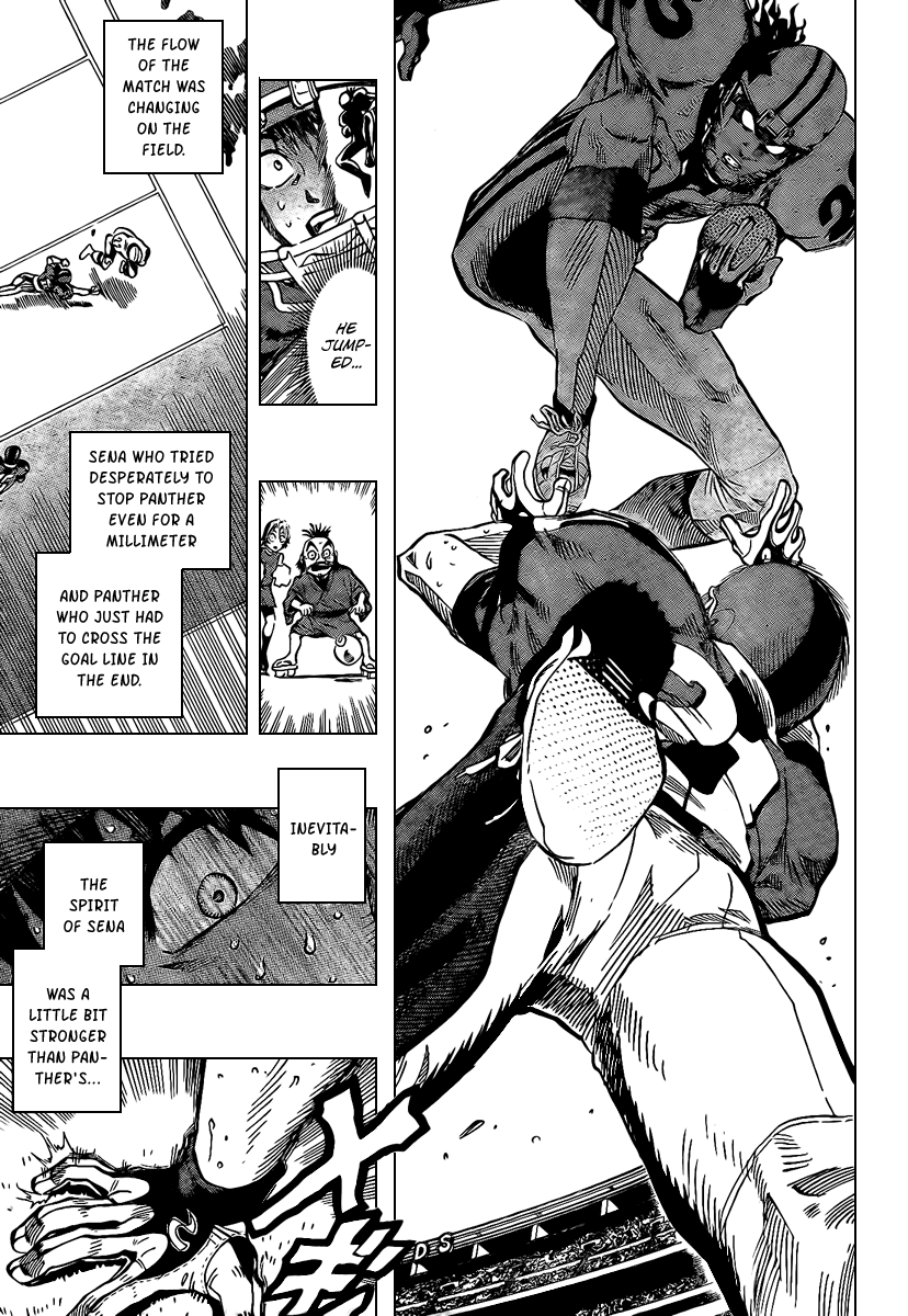 Eyeshield 21 Chapter 330 page 15 - Chapter 330: The Eyes of a Male