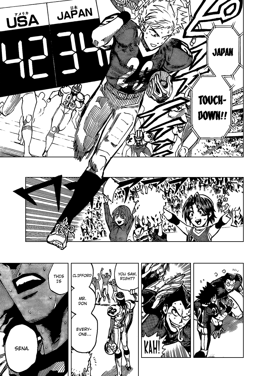 Eyeshield 21 Chapter 330 page 3 - Chapter 330: The Eyes of a Male