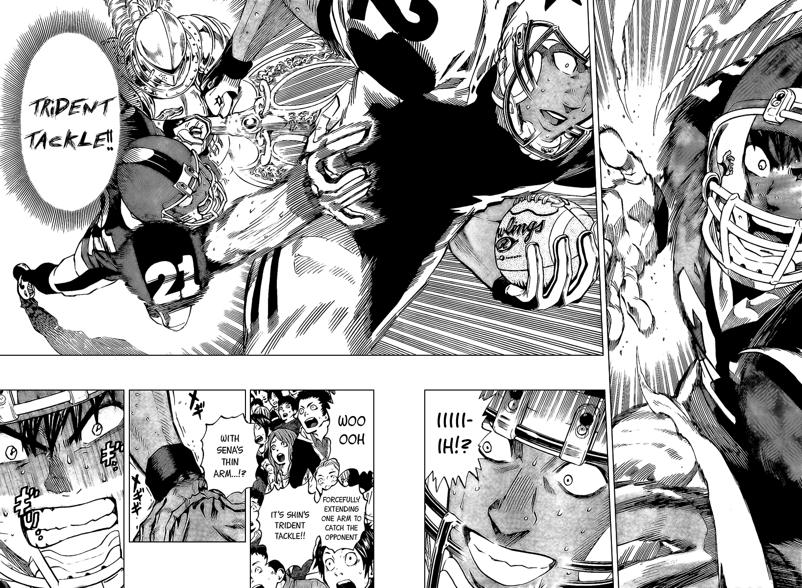 Eyeshield 21 Chapter 330 page 7 - Chapter 330: The Eyes of a Male