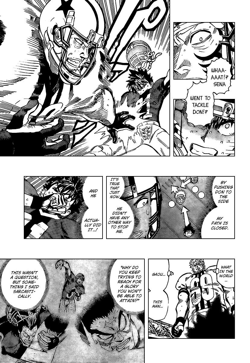 Eyeshield 21 Chapter 330 page 9 - Chapter 330: The Eyes of a Male