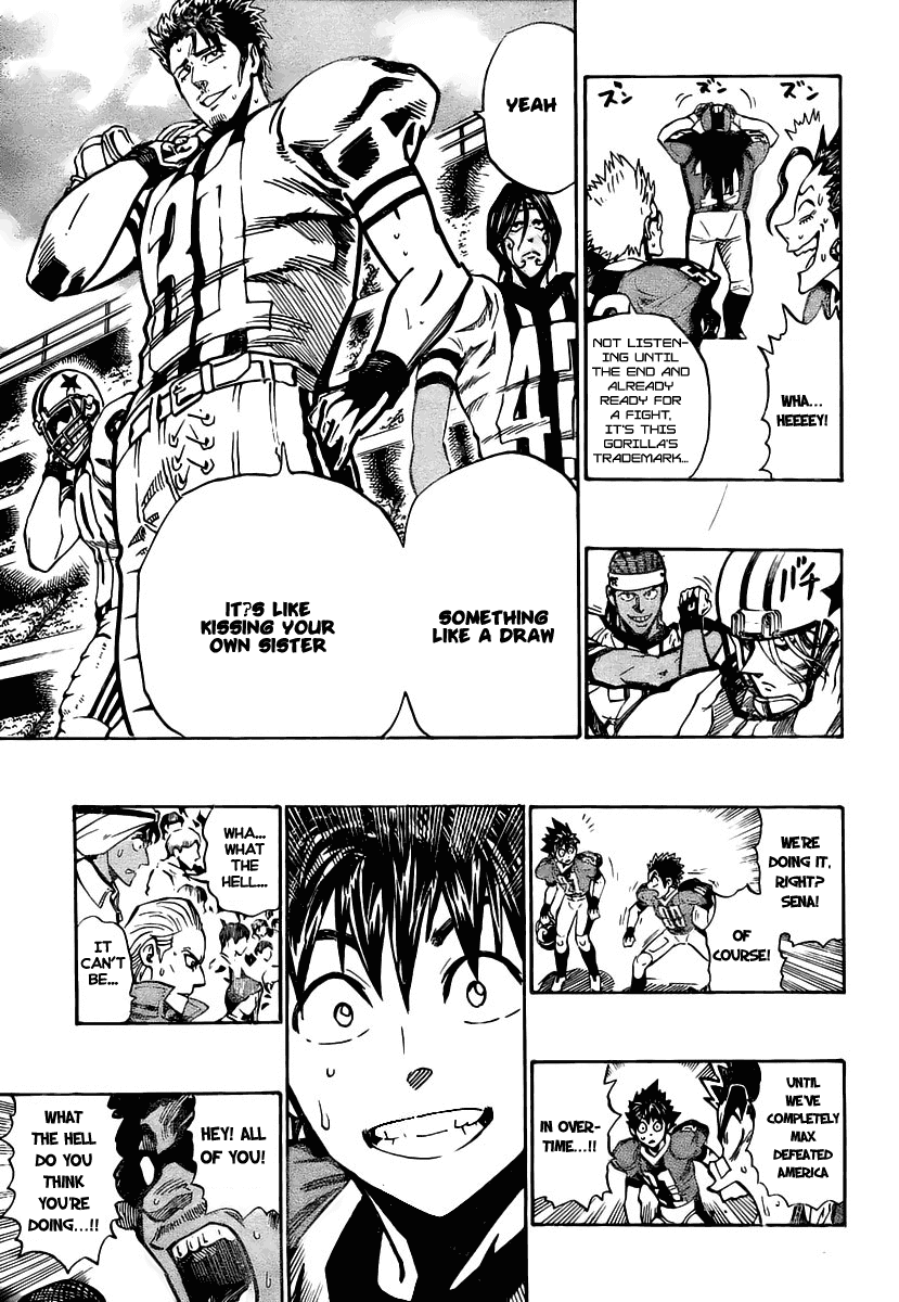 Eyeshield 21 Chapter 332 page 13 - Chapter 332: Do you want to kiss Your Sister