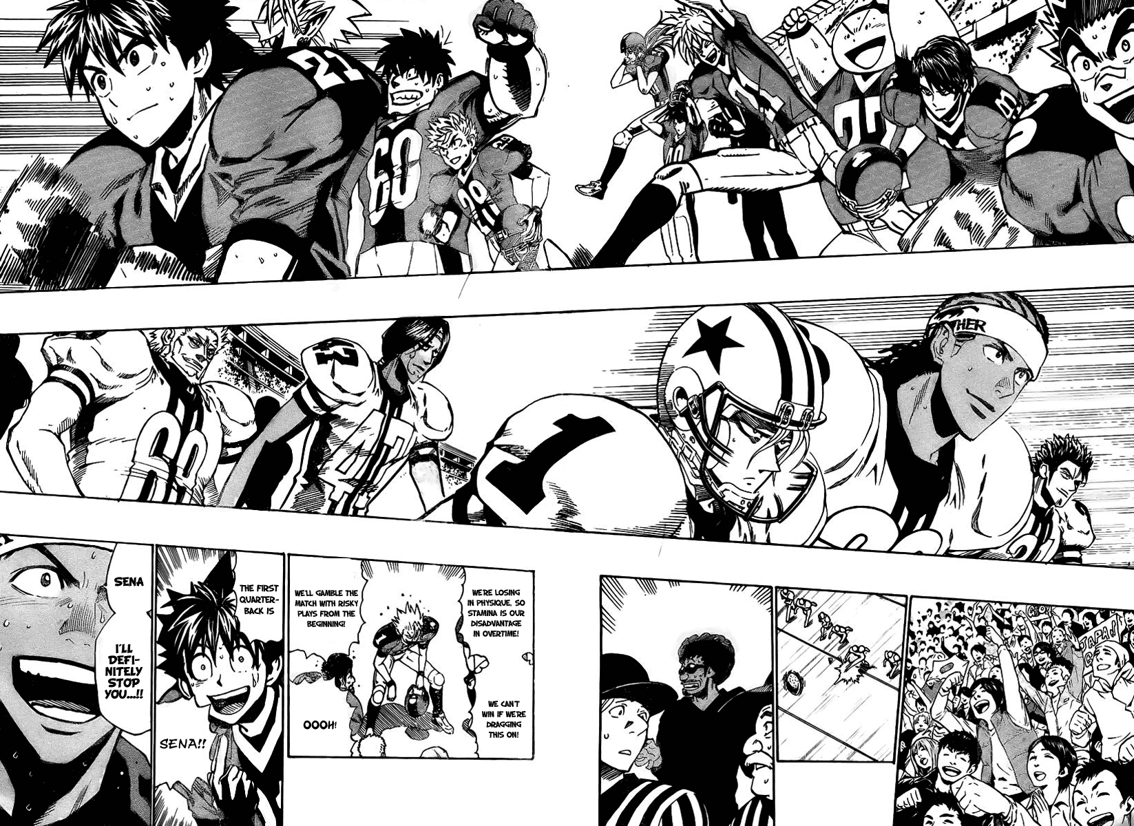 Eyeshield 21 Chapter 332 page 14 - Chapter 332: Do you want to kiss Your Sister