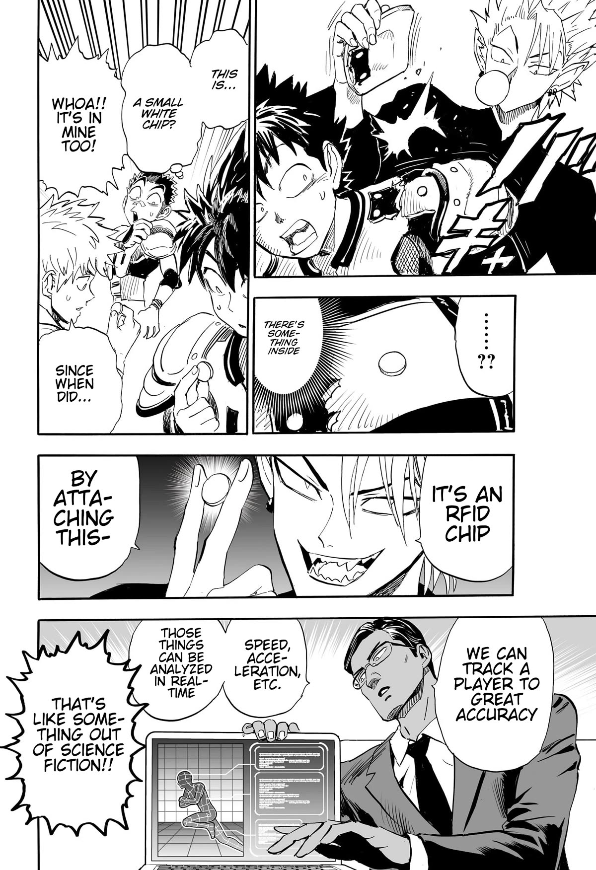 Eyeshield 21 Chapter 333.5 page 13 - Chapter 333.5: ONESHOT BRAIN X BRAVE