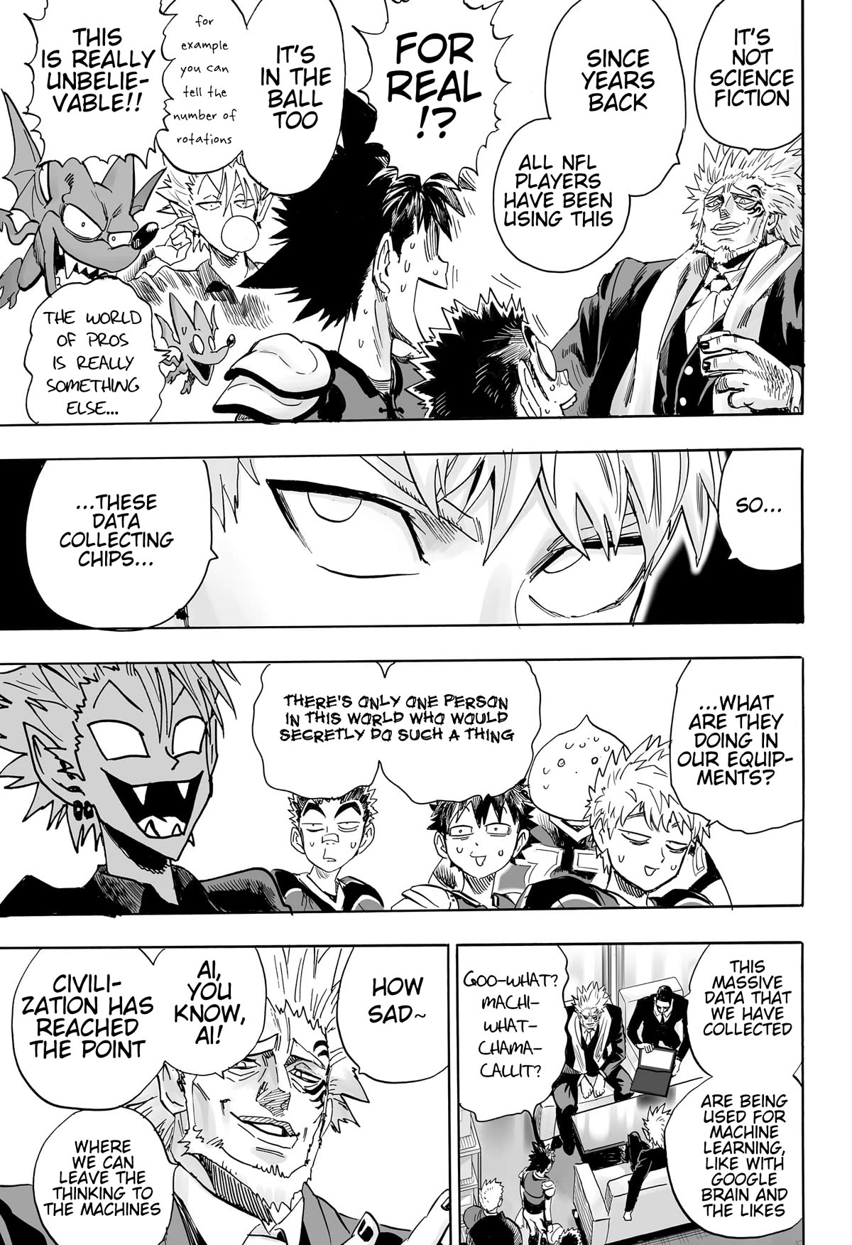 Eyeshield 21 Chapter 333.5 page 14 - Chapter 333.5: ONESHOT BRAIN X BRAVE