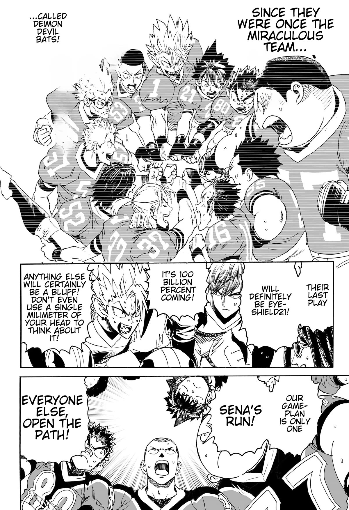 Eyeshield 21 Chapter 333.5 page 32 - Chapter 333.5: ONESHOT BRAIN X BRAVE