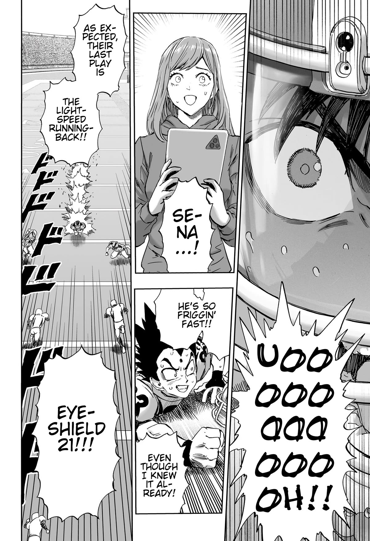 Eyeshield 21 Chapter 333.5 page 38 - Chapter 333.5: ONESHOT BRAIN X BRAVE