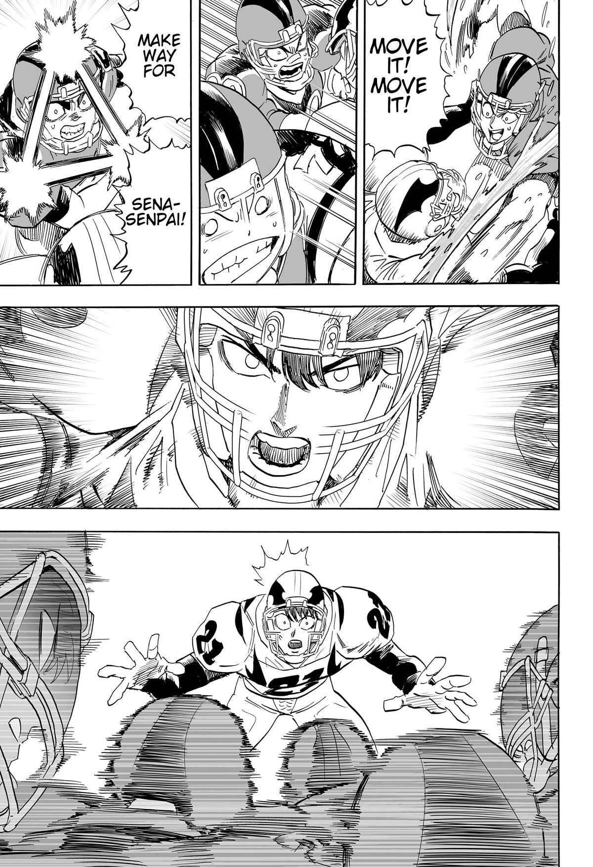 Eyeshield 21 Chapter 333.5 page 39 - Chapter 333.5: ONESHOT BRAIN X BRAVE